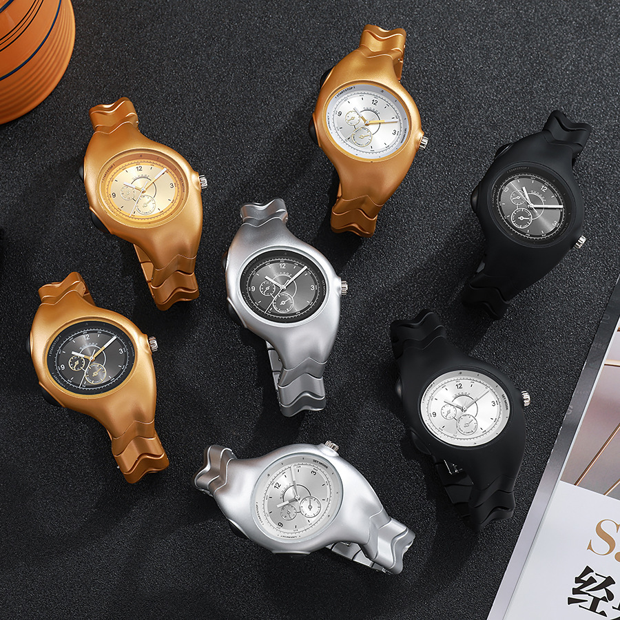 Mid-ancient Shaped Plastic Twisted Retro Fashion Watch photo 1