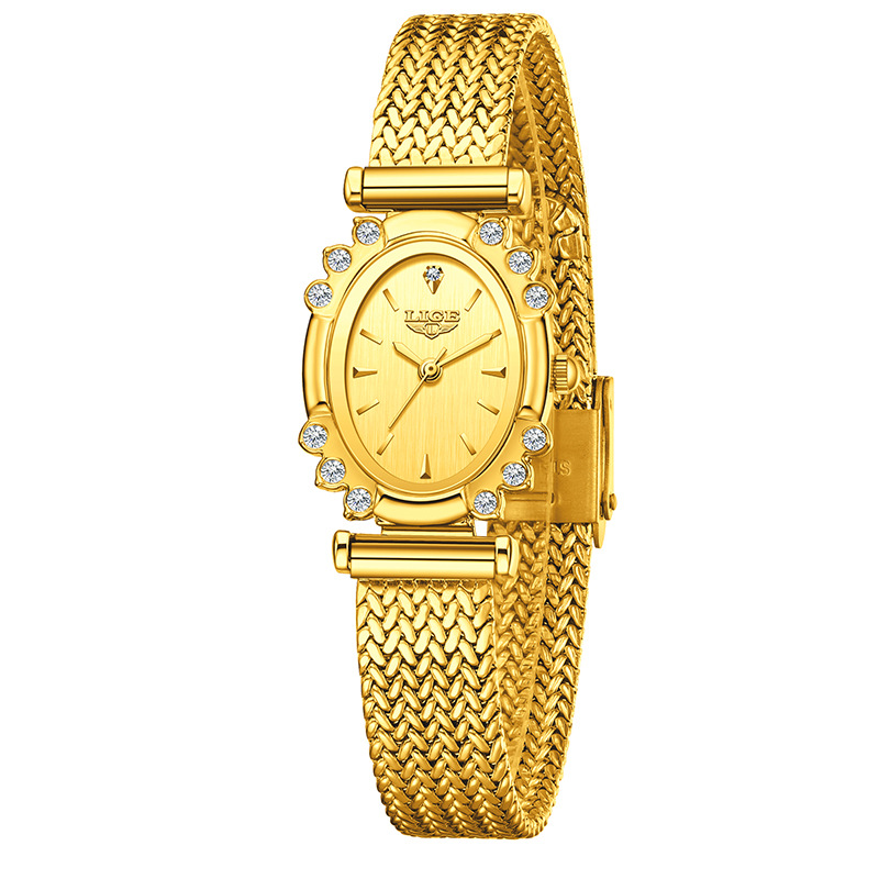 Womens Wheat-ear Strap Square Watch photo 5