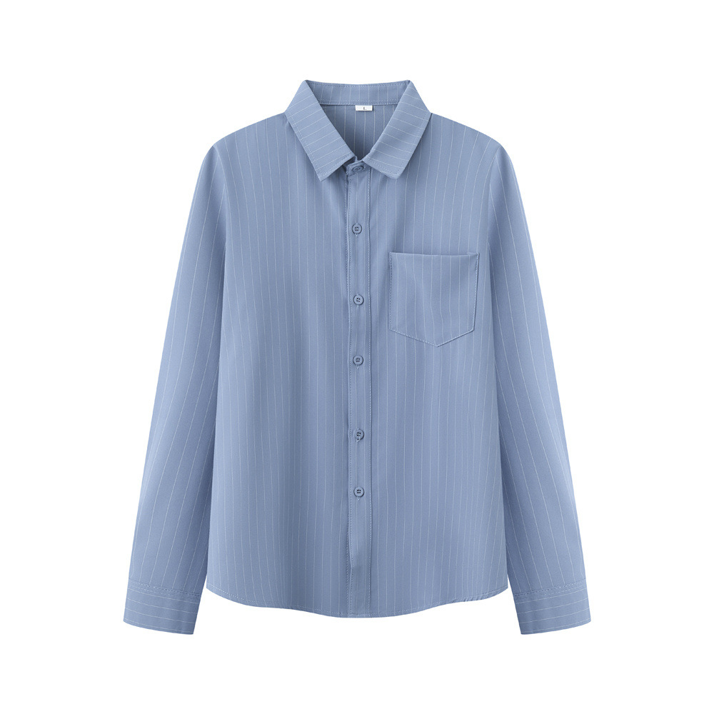 Men's Long-sleeve Business-casual Shirt Slim-fit Wrinkle-free Men's Shirt photo 6