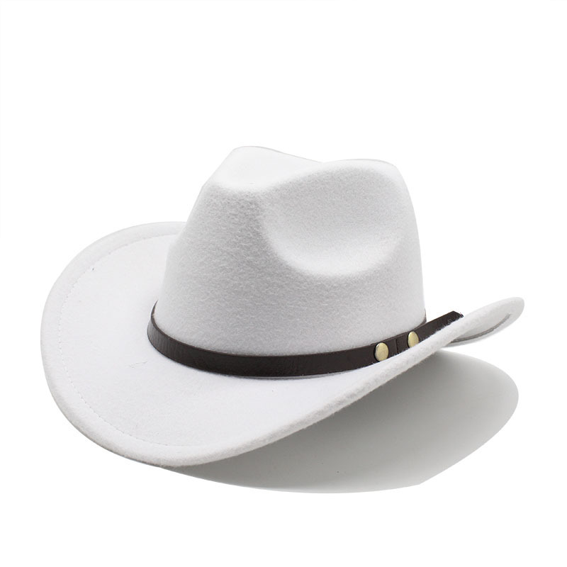 Mens And Womens Equestrian Cap With Rolled Brim Jazz-style Denim Hat photo 2