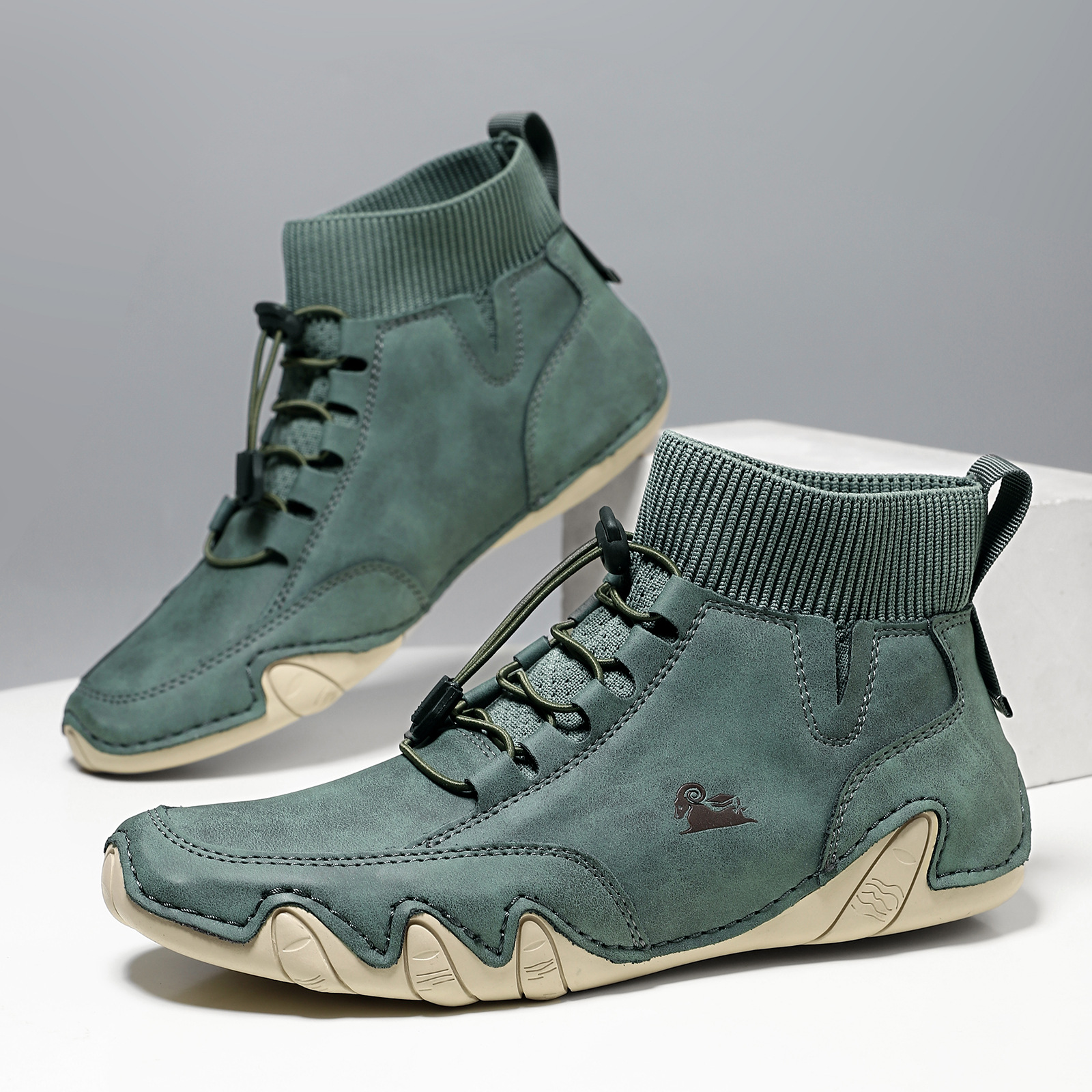 Mens High-top Casual Shoes Boots photo 2
