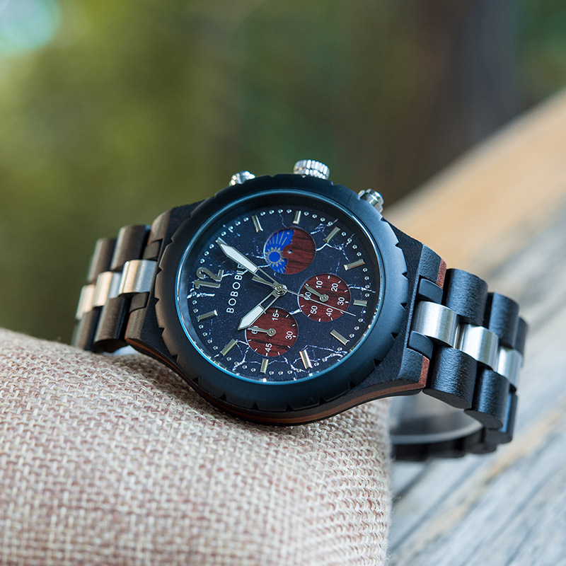 Wooden Watch Fashionable And Distinctive Mens Style photo 5