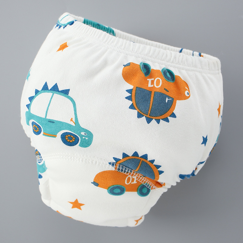 Washable 6-layer Breathable Gauze Baby Diaper Cover photo 4
