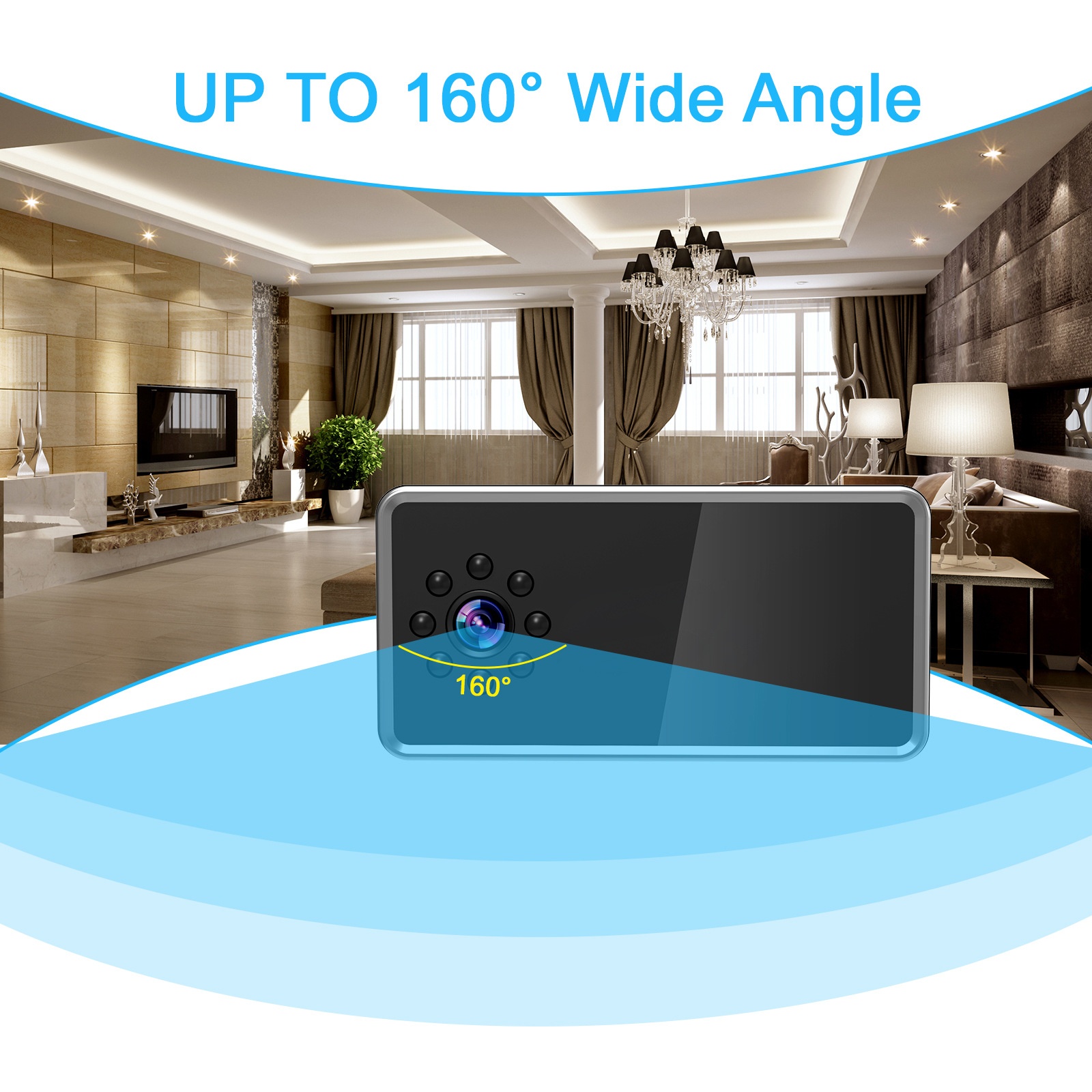 Wireless Network Surveillance Camera Household Unplugged photo 7