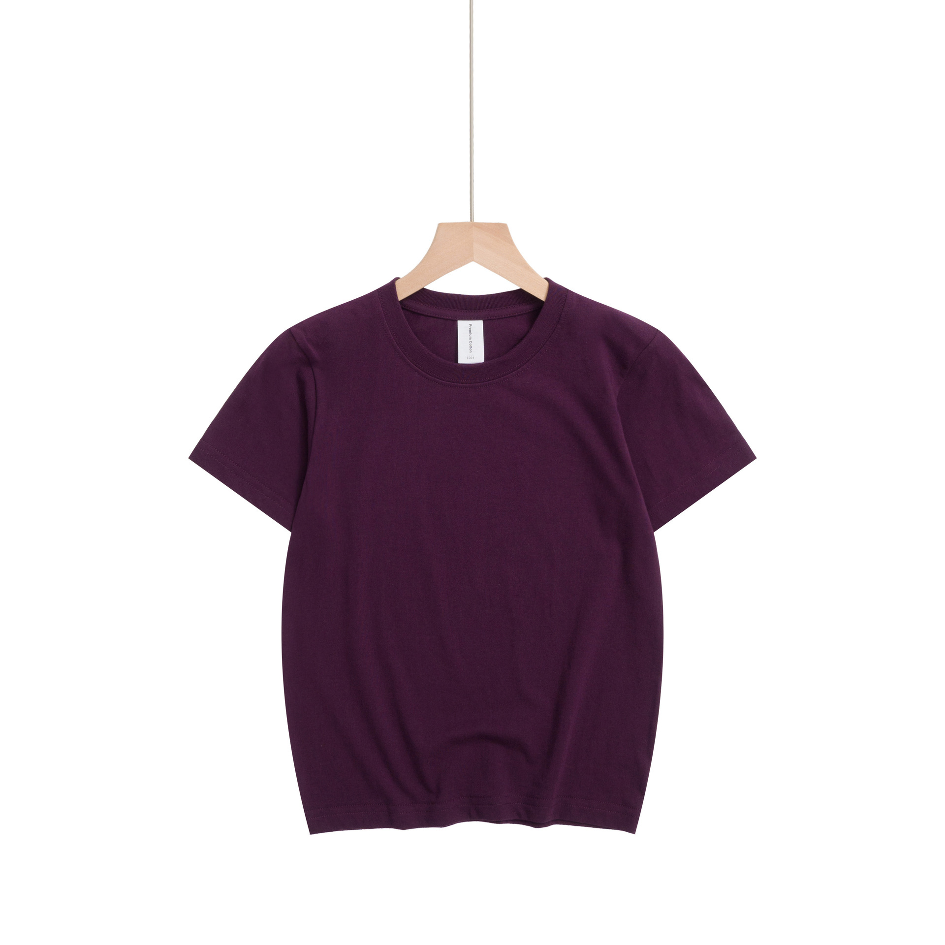 Tube Knit Crew Neck Short-sleeve American Style Vintage, Seamless photo 7