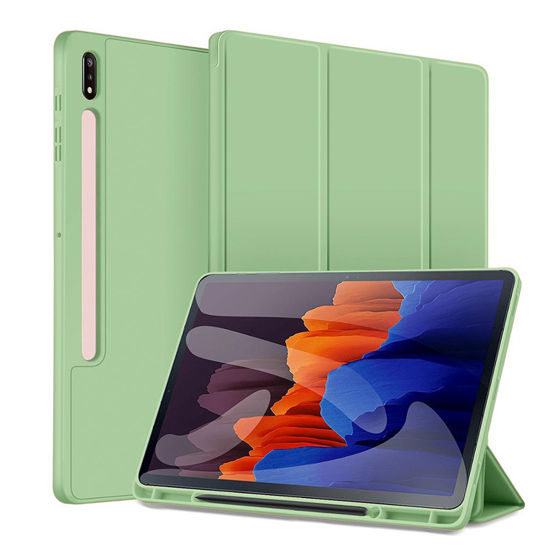 Minimalist Solid Color S8S9 Tablet Case With Pen Slot photo 5