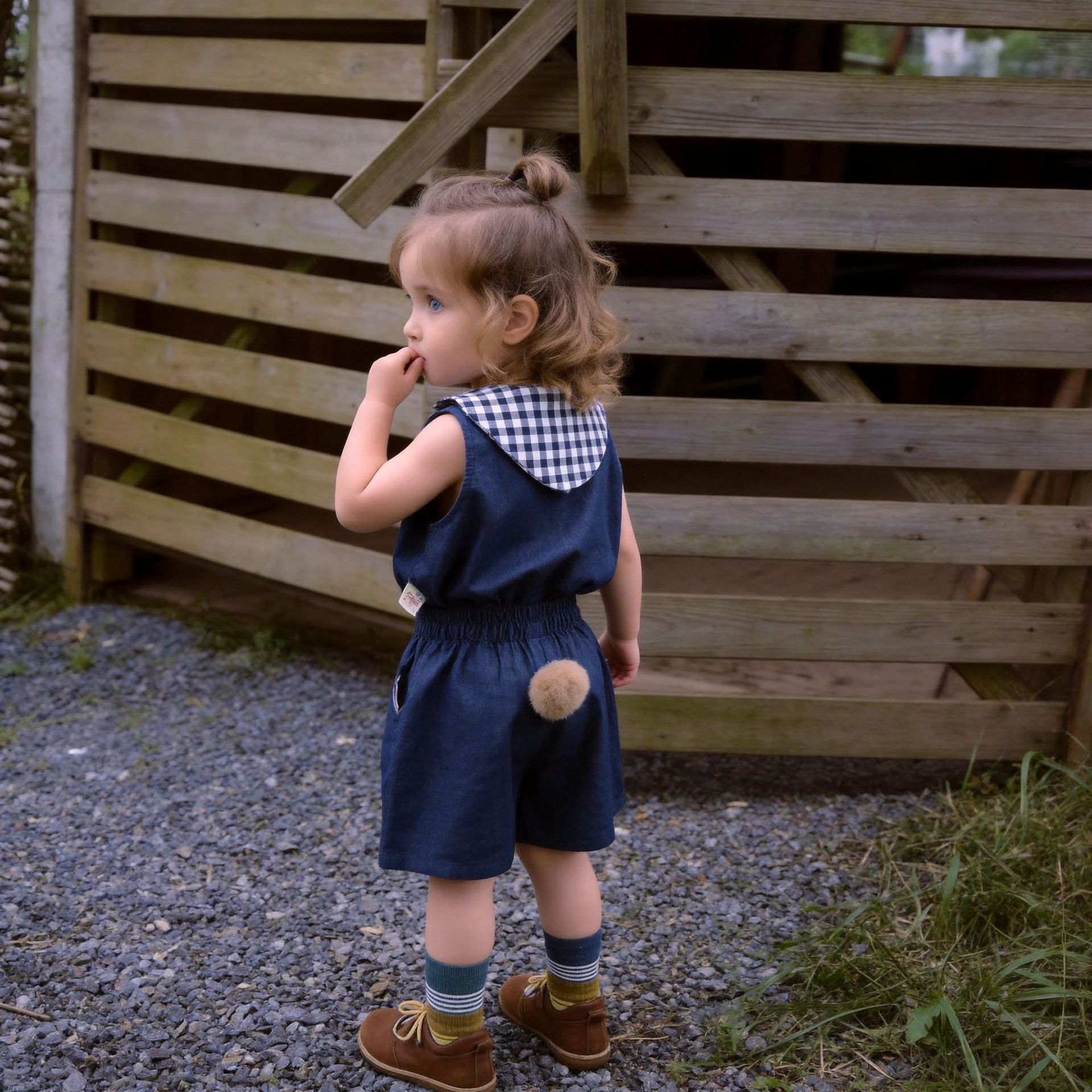 Girls' Sleeveless Top And Shorts Set photo 4