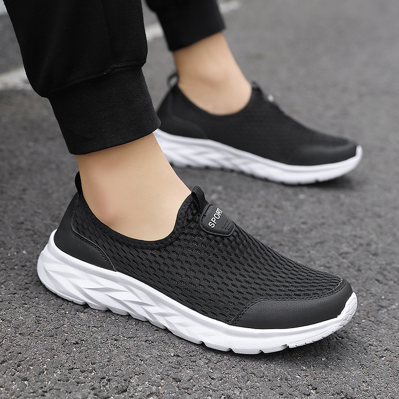 Lightweight Mesh Breathable Low Top Men's Basketball Shoes photo 1