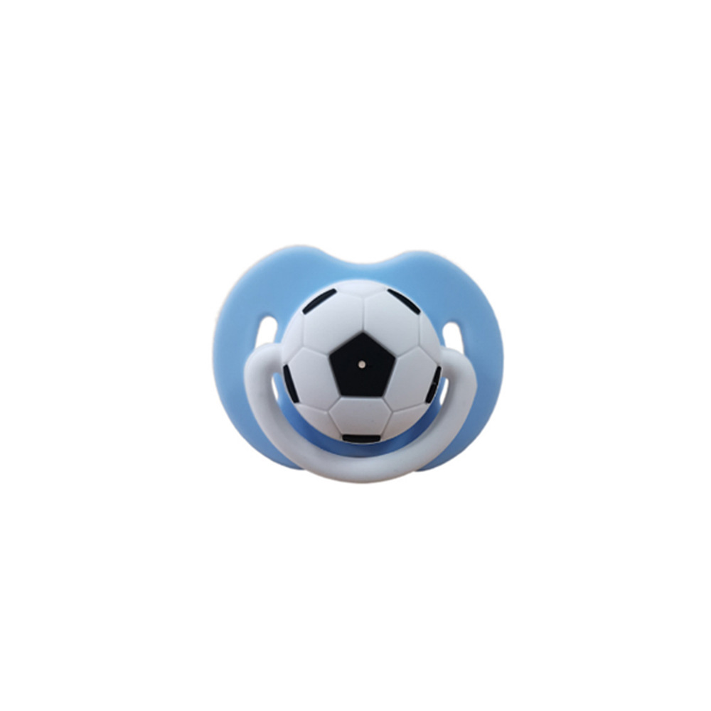 Baby Soothing Mouthpiece Funny Silicone Pacifier With Lip And Beard Design photo 2