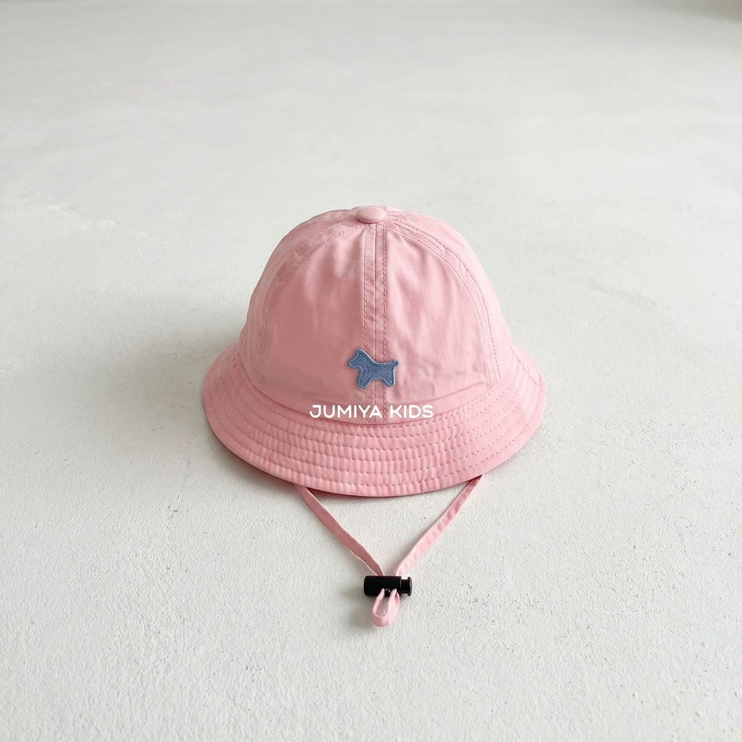 Baby Fisherman Hat With Small Spade Embroidery For Sun Protection photo 3