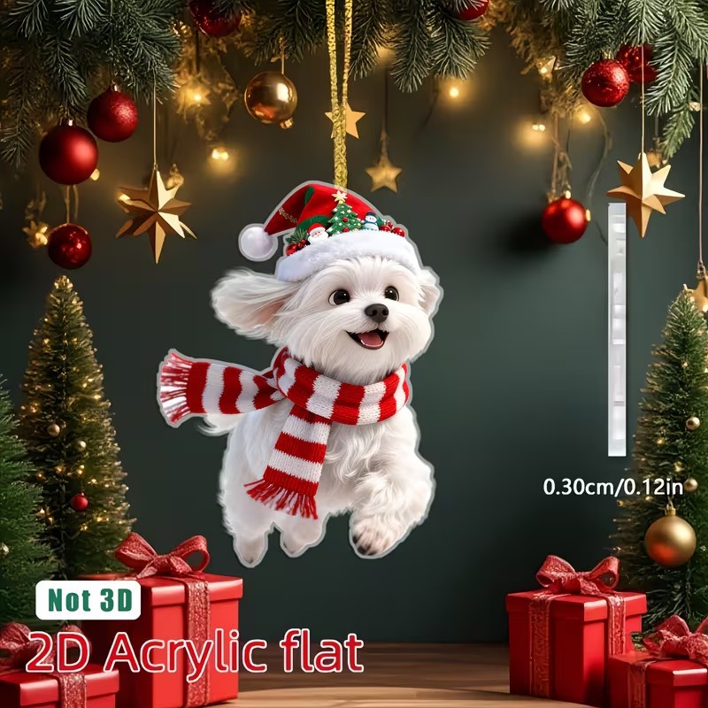 Christmas Ornaments Car Hanging Decorations photo 2