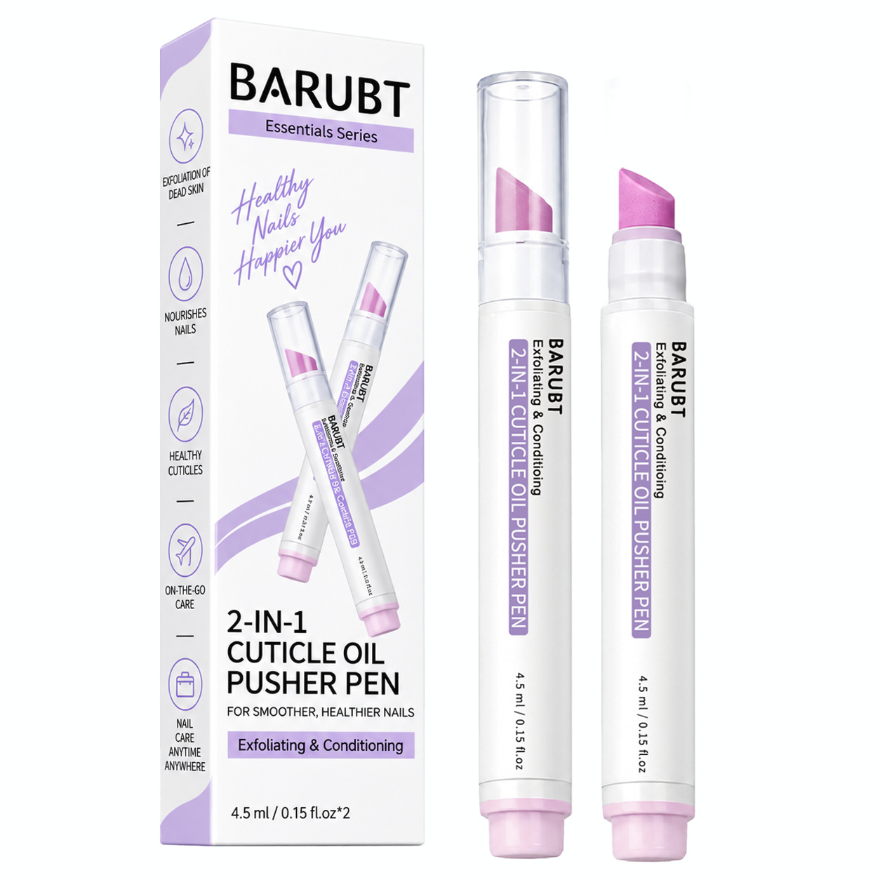 Rotating Solid Cuticle Repair Pen For Moisturizing And Treating Dry, Cracked Skin And Hangnails Around The Nails photo 6