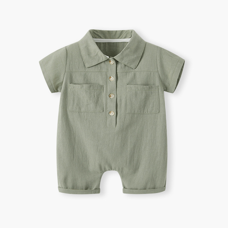 Newborn Baby Boy Casual Onesie photo 1
