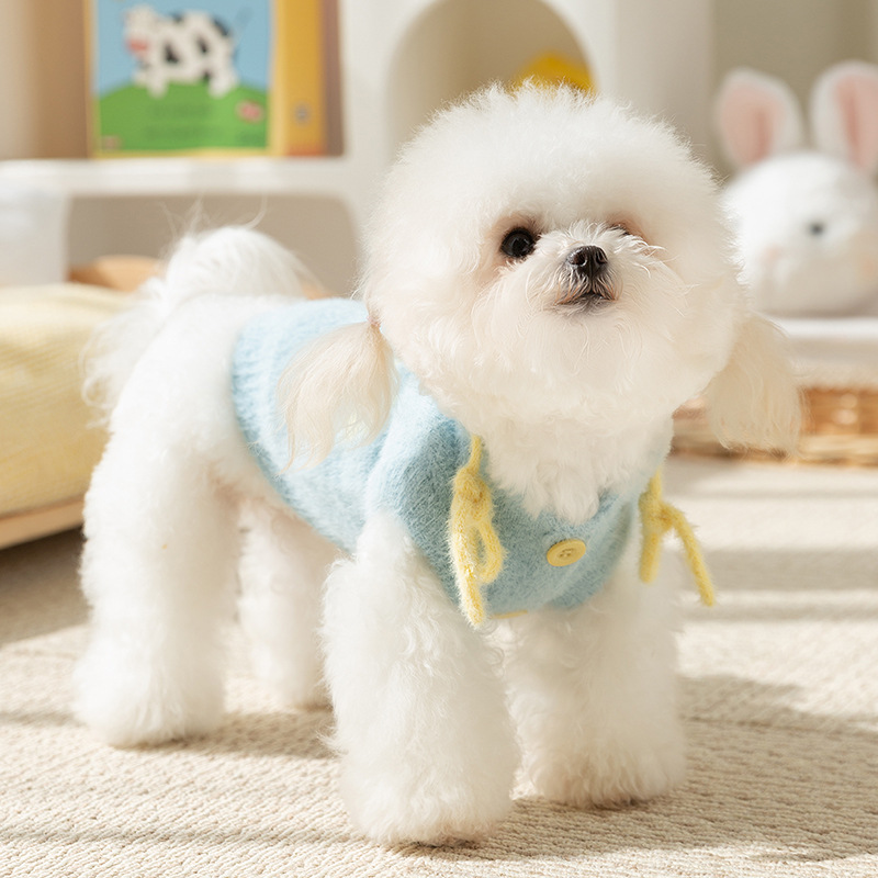 Thickened Warm Clothing For Pet Dogs Autumn And Winter Style photo 1