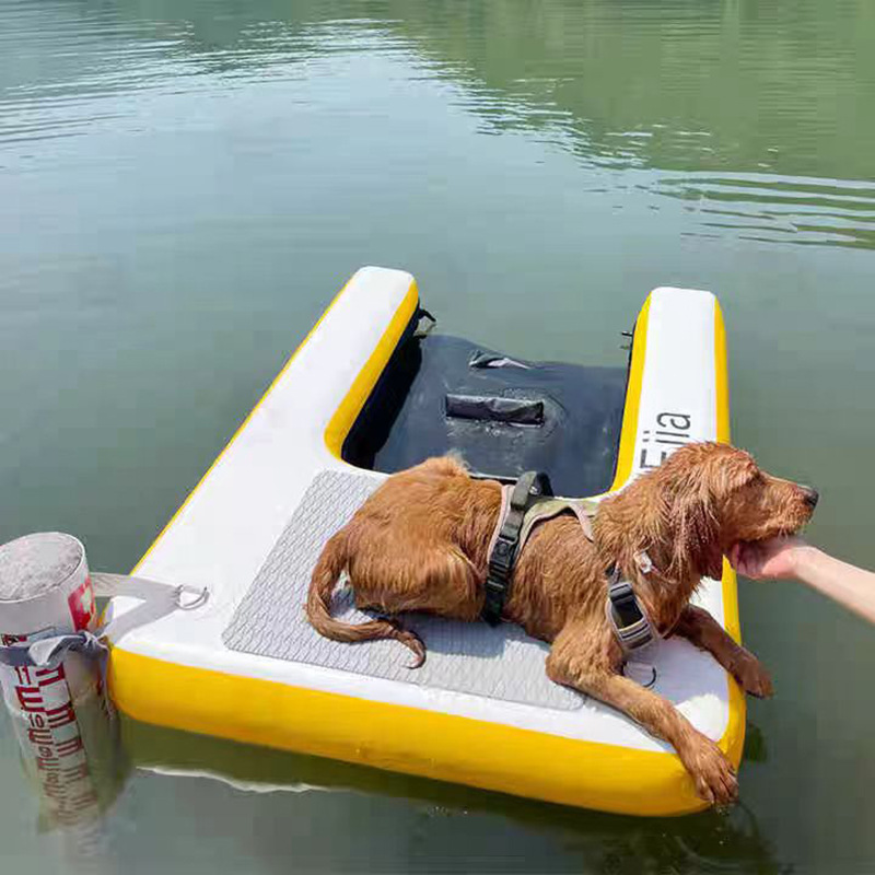 Dog Float Board Pet Water Toy, Double-layer Dog Ladder photo 2