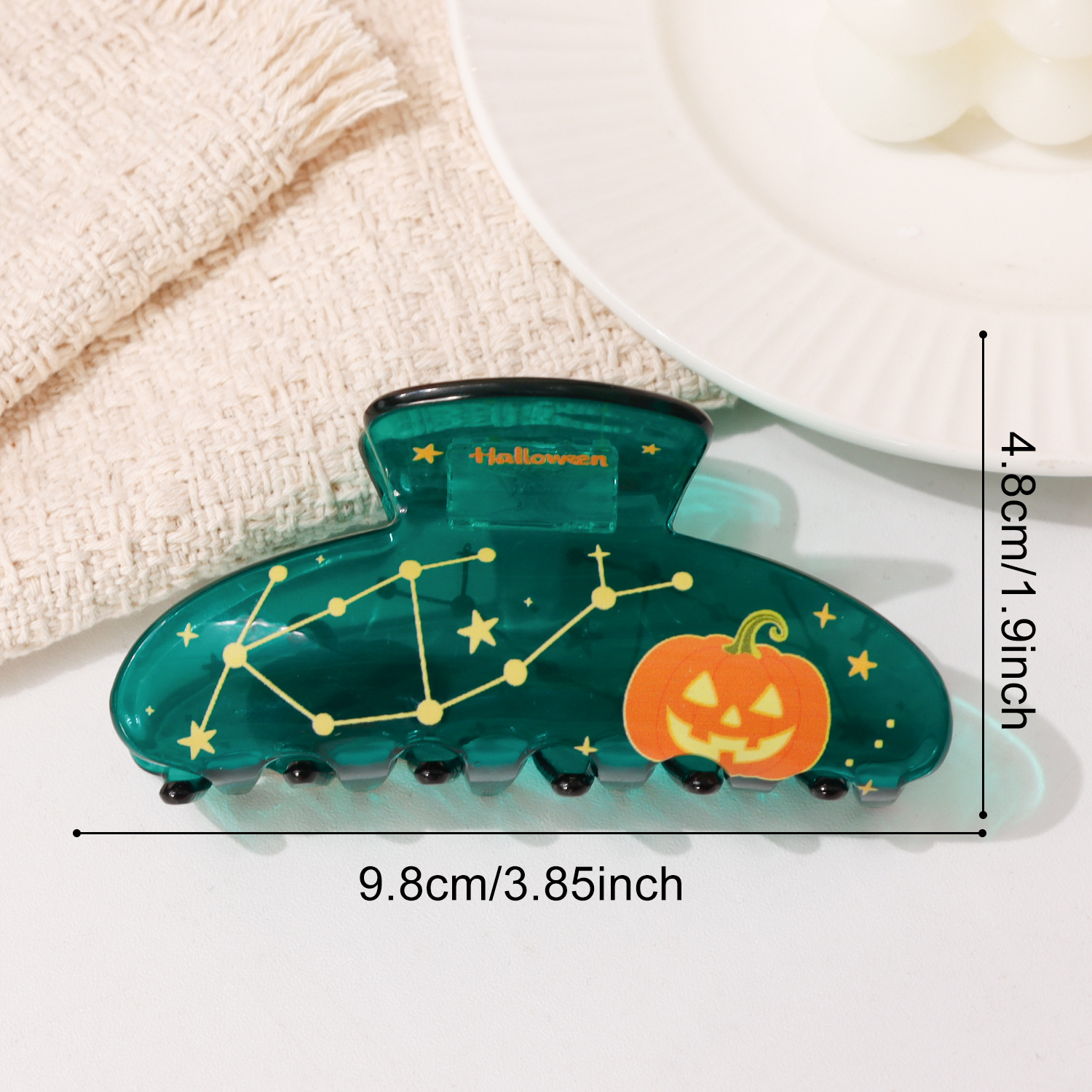 New-style Halloween Transparent Shark Clip For Womens Hair photo 8