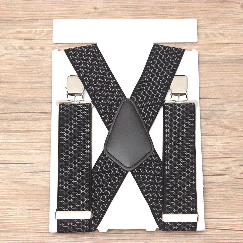 Mens Elastic Wide And Thick Suspenders photo 1