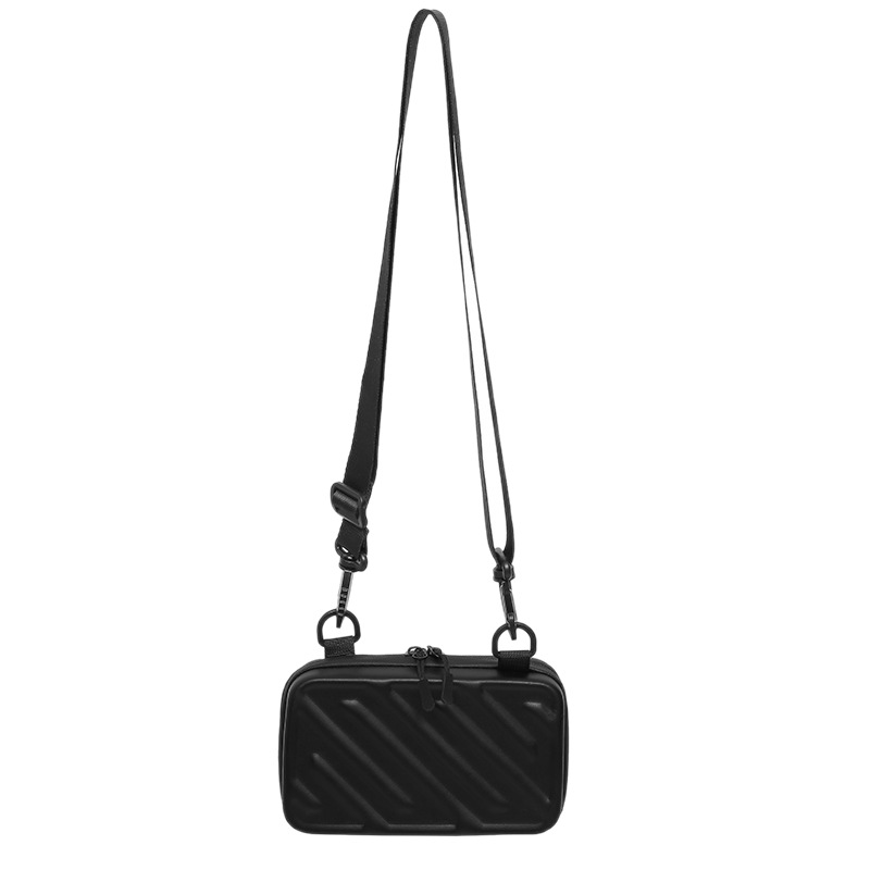 Street-style Minimalist Versatile Hard-shell Unisex Shoulder And Crossbody Bag photo 2