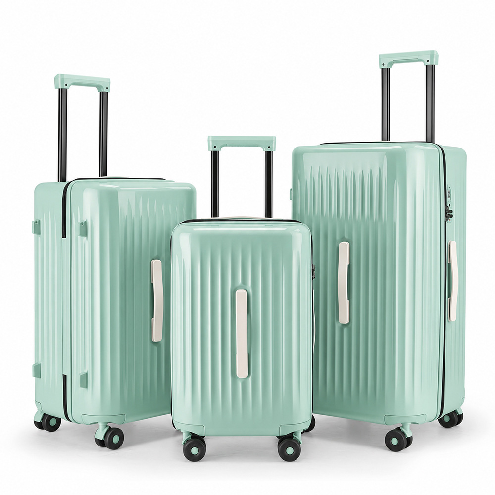 Luggage Travel Checked Bag Combination With Password Lock, Pressure-resistant Three-piece Set photo 7