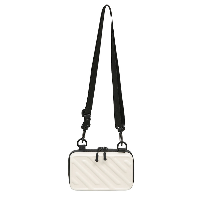 Street-style Minimalist Versatile Hard-shell Unisex Shoulder And Crossbody Bag photo 7