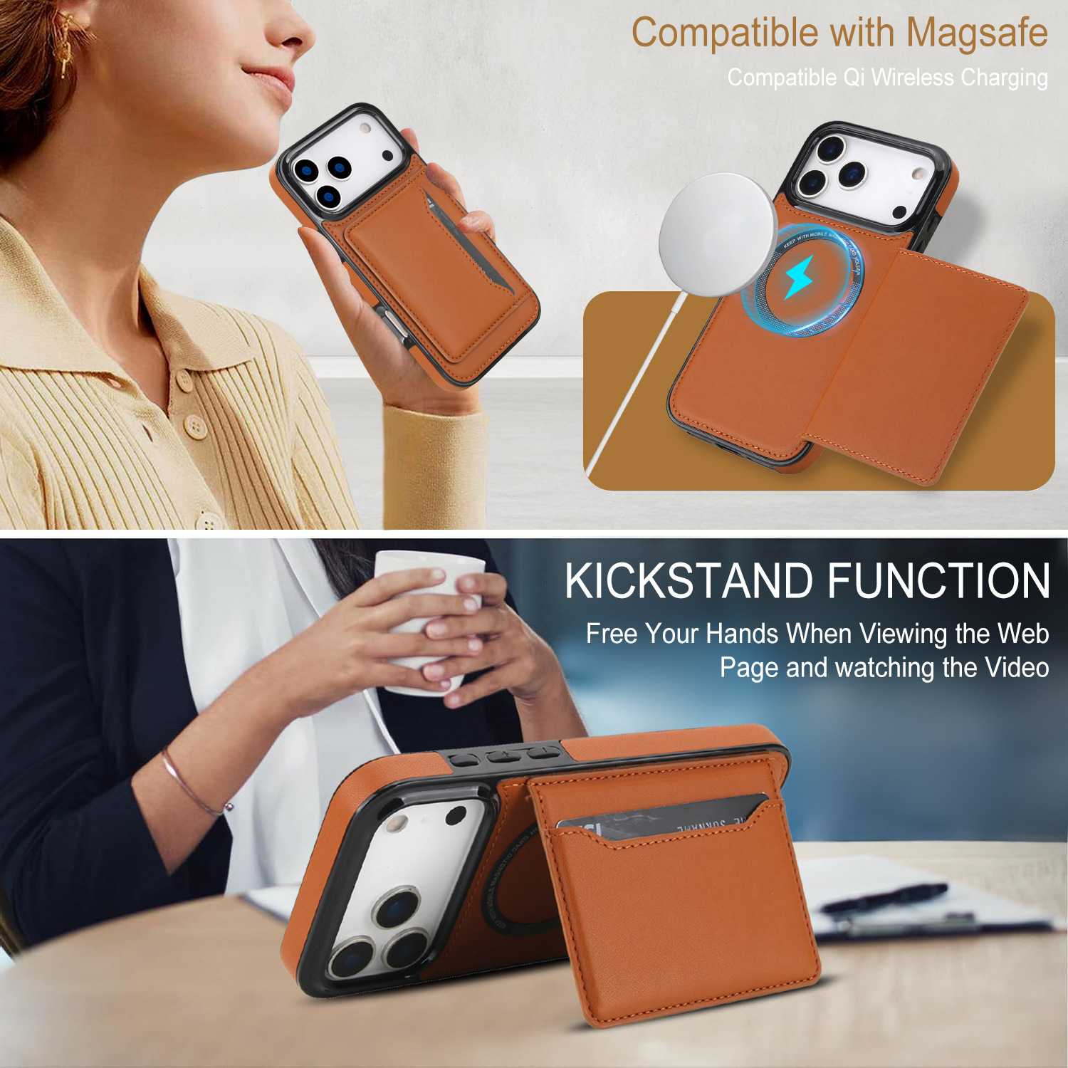 Best-selling Foreign Trade Item Magnetic Car Mount Compatible With Flip Style Leather Cases photo 1