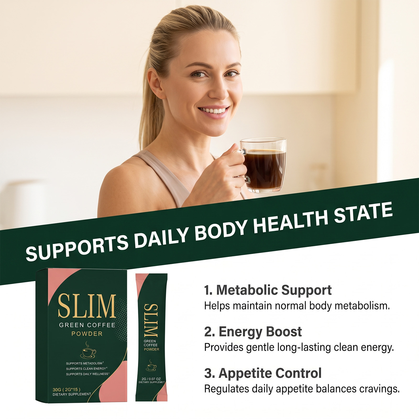 Balanced Body Posture Coffee Powder Helps Maintain Your Physical Health photo 5