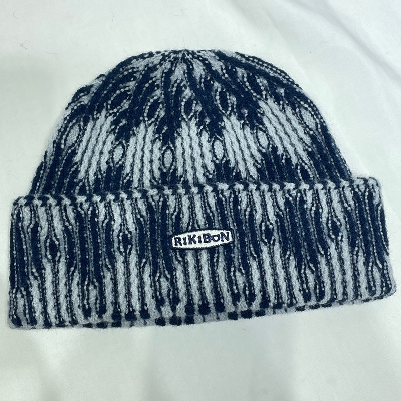 Autumn Winter Warm Ear-Protecting Tie-Dye Colorblock Knitted Beanie photo 2