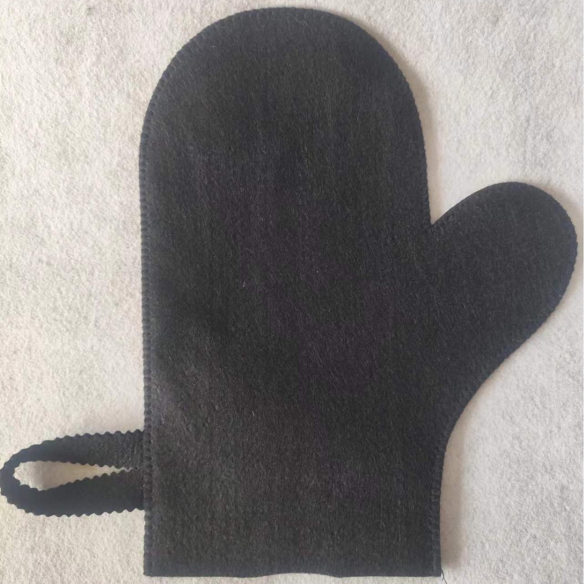 Felt Sauna Gloves Scald-proof And Absorbent Five-finger Gloves photo 1