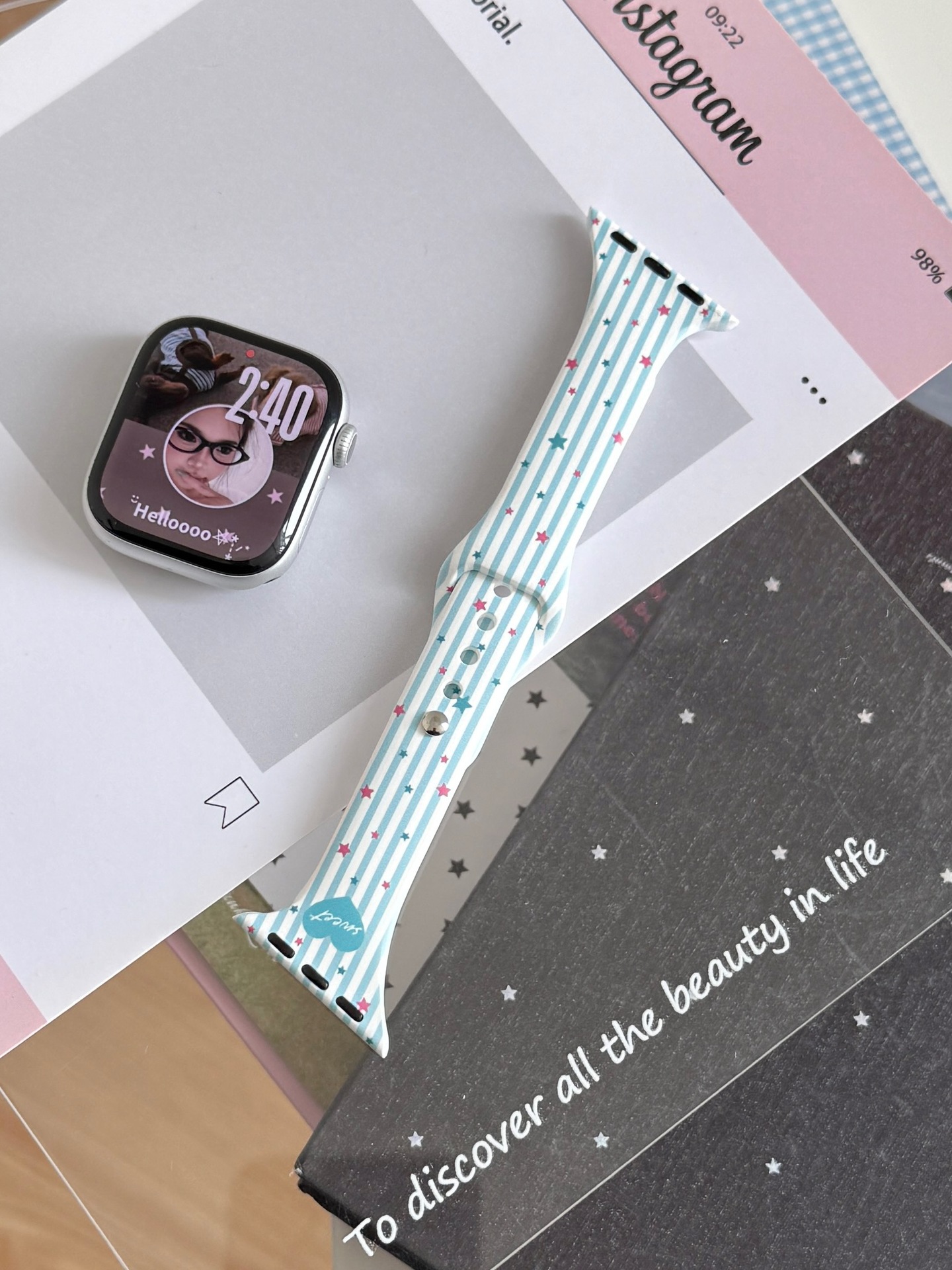 Star Striped Bias Cut Strap photo 8