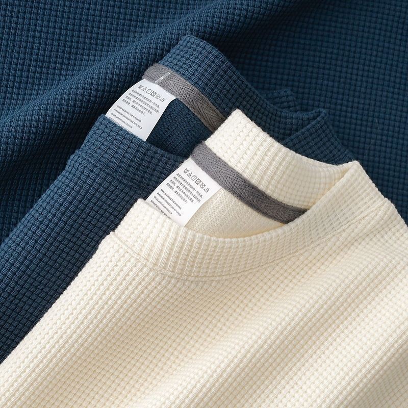 Men's Waffle-knit Crew-neck Short-sleeve Top photo 1