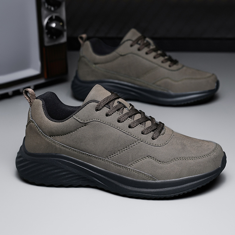 Black Autumn Soft Bottom Casual Running Shoes photo 1