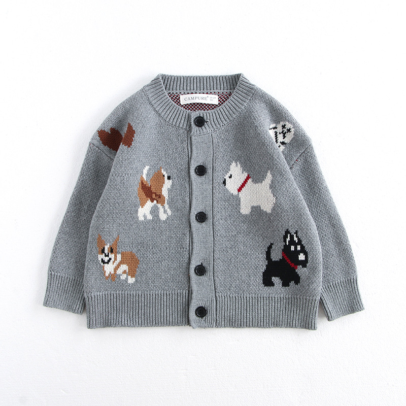 Cute Puppy Sweater For Children photo 2