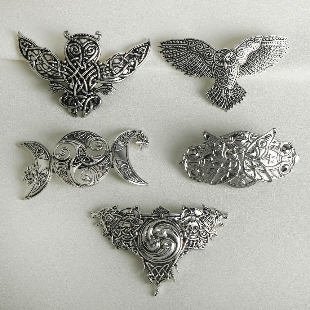 Butterfly Hair Accessory Hair Clip Crescent Headpiece photo 1