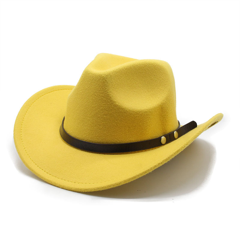 Mens And Womens Equestrian Cap With Rolled Brim Jazz-style Denim Hat photo 6