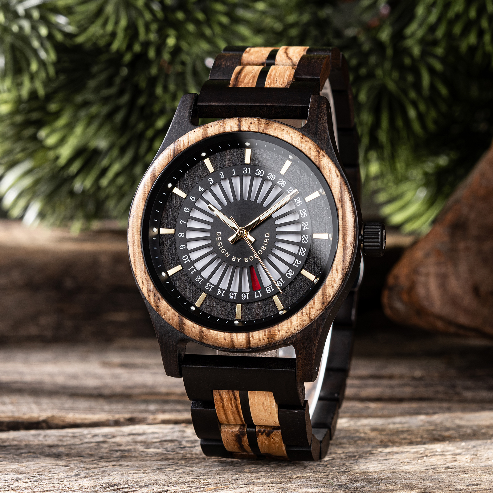 Wooden Mens Watch photo 2