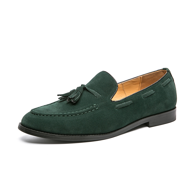 Matte-finish Hairstylist Casual Shoes, British-style Nightclub All-match photo 3
