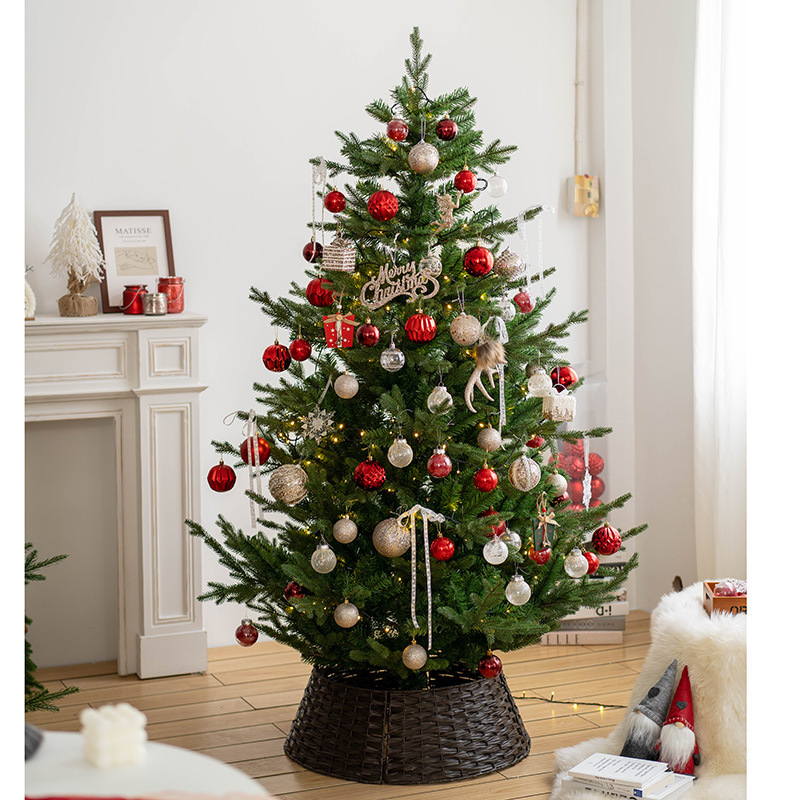 Retro Christmas Tree Decoration Base Tree Fence Tree Stand photo 3