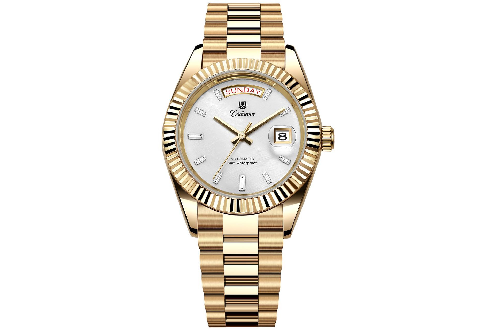 Dual-calendar Automatic Mechanical Mens Watch photo 7