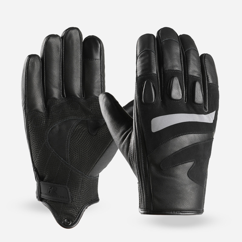 Winter Outdoor Cycling Touchscreen Gloves With Fleece Lining Waterproof And Windproof For Men photo 1