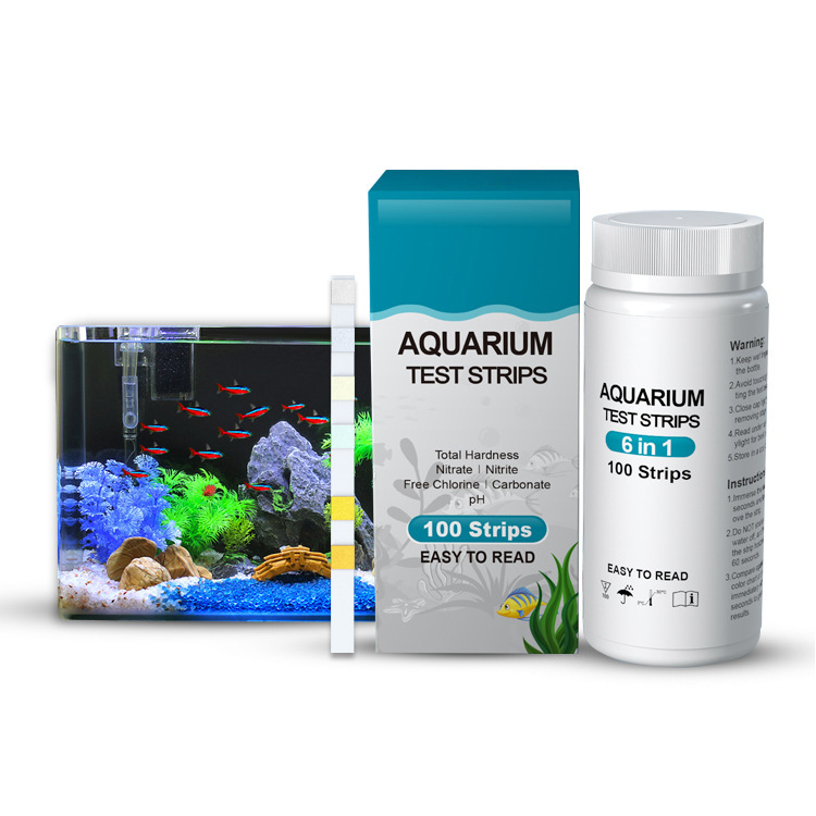 Six-in-one Fish Tank Water Quality Test Paper photo 3
