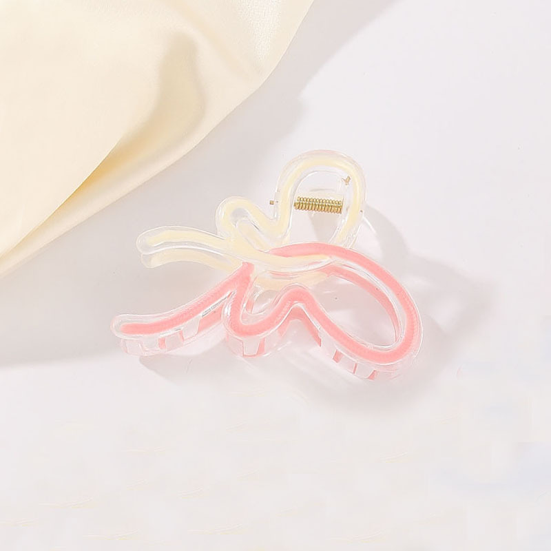 New Arrival Dripping-oil Gradient Bow Hair Clip photo 4
