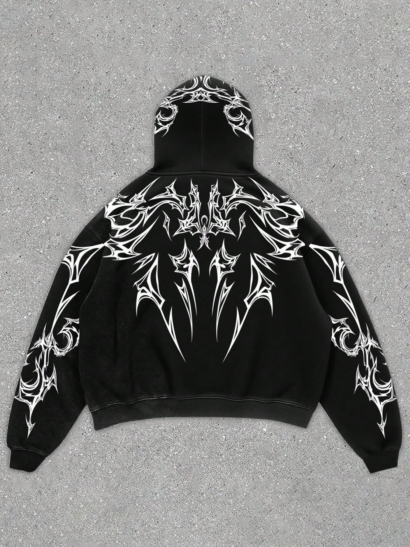 Men's 3D-printed Sports Zip-up Hoodie photo 2