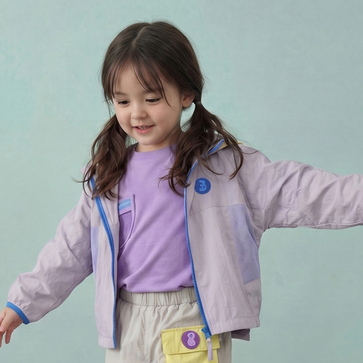 Childrens Lightweight Hooded Sun-protective Jacket photo 2