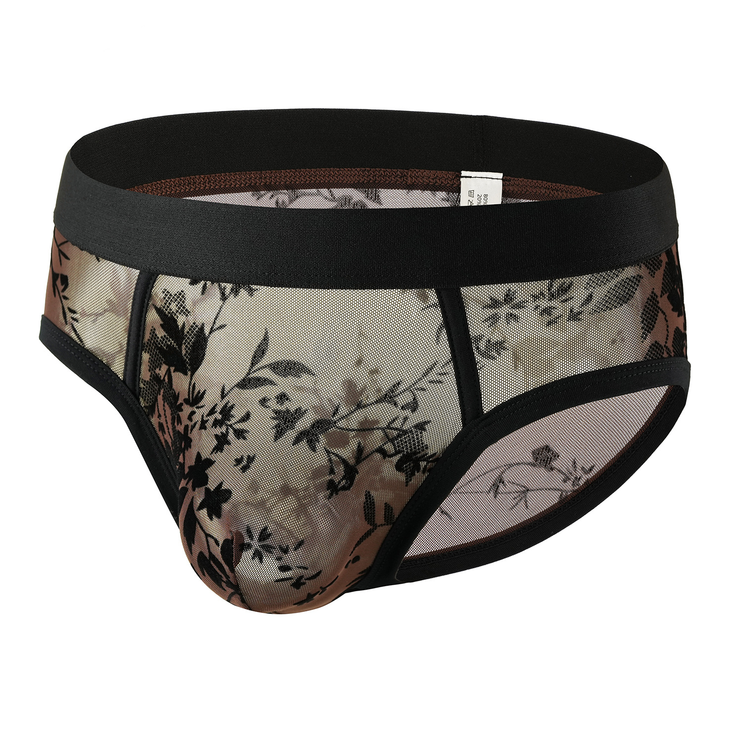 Plus-size Underwear Sexy Mens Sheer And Seductive Low-rise photo 5