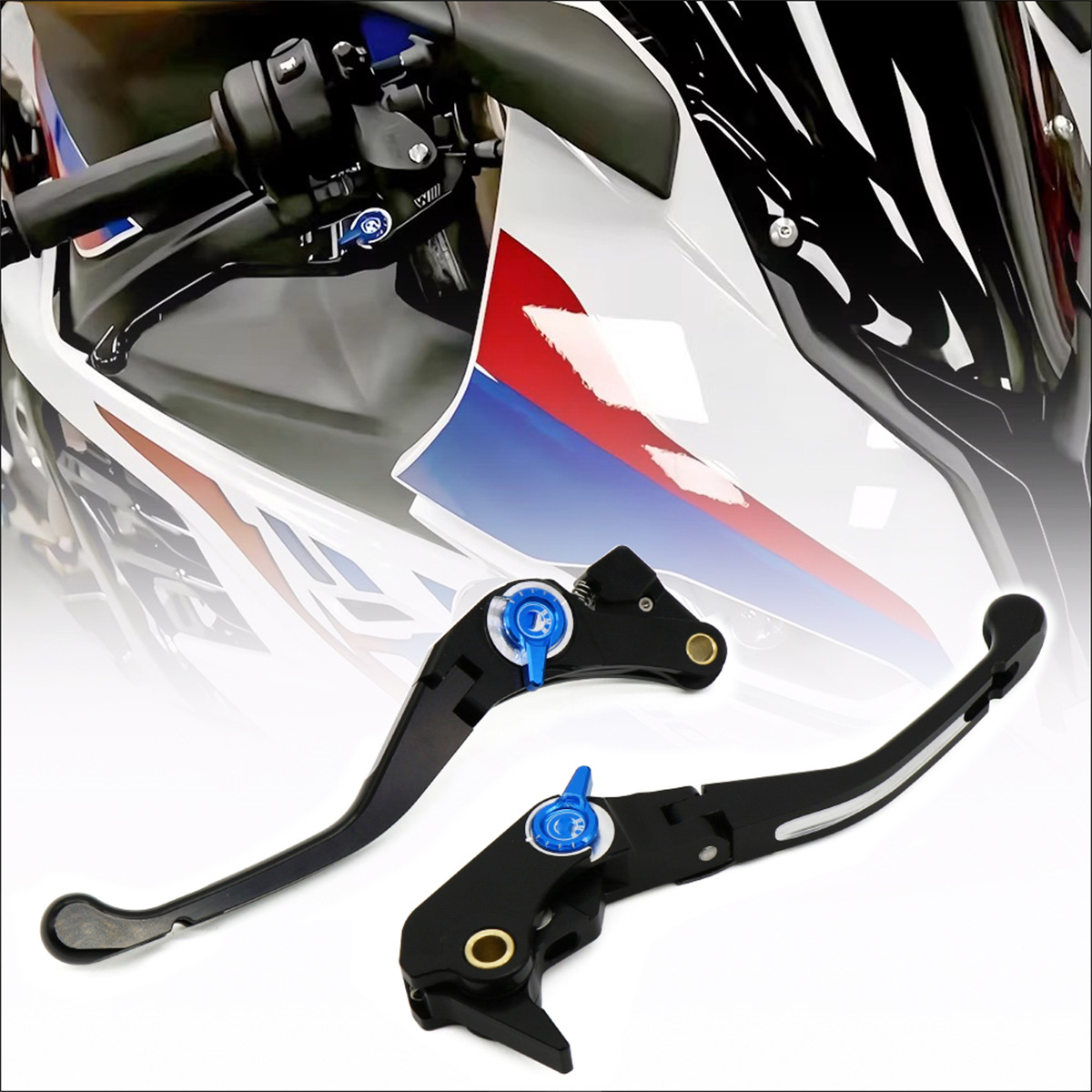 Modified Bullhorn Handlebar Brake And Clutch Levers photo 1