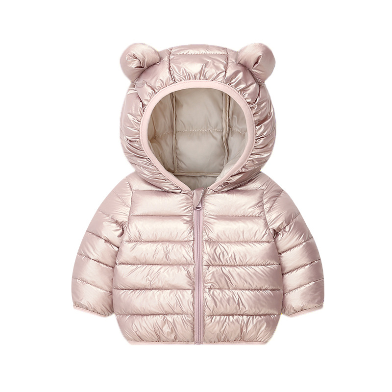 New Spring Autumn And Winter Solid-color Versatile Cotton Coat For Children photo 5