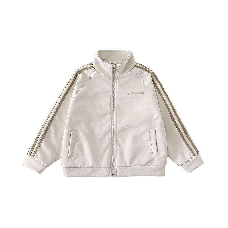 Parent-child Matching Outerwear American-style Spring And Fall Outdoor Outfits photo 6