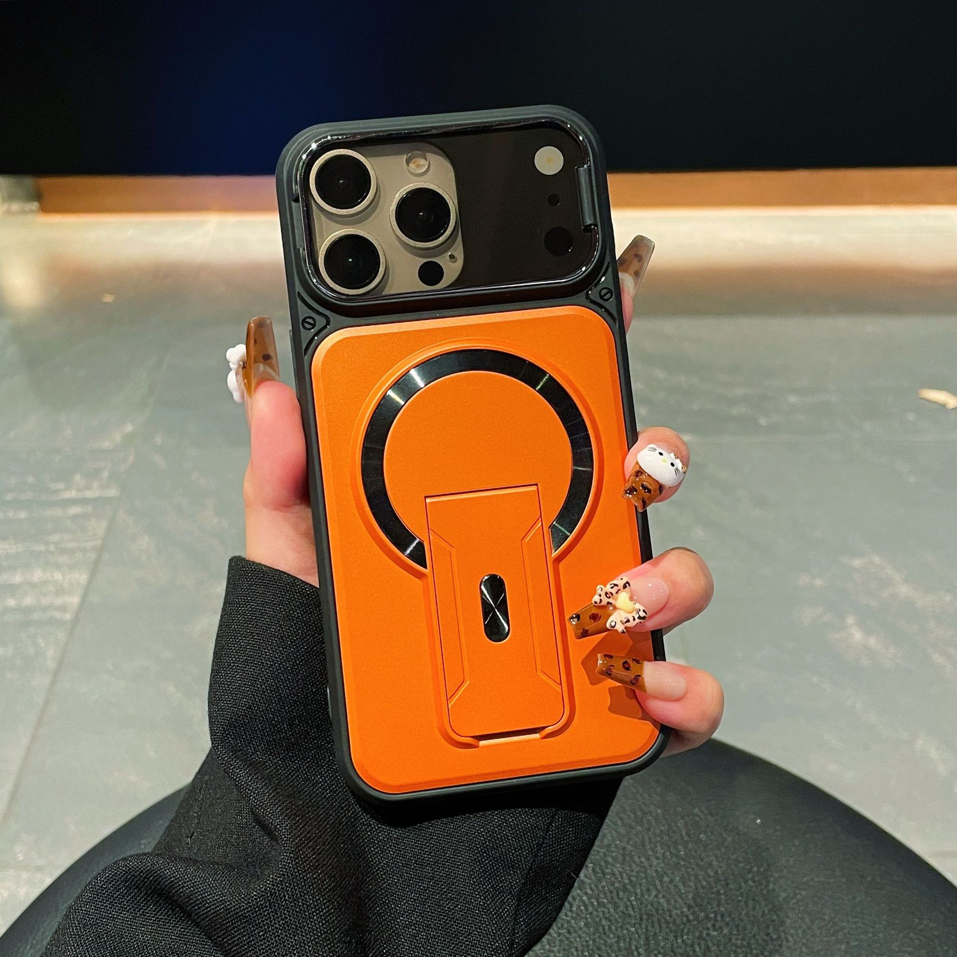Pinshun Multi functional Magnetic Phone Case With Drop esistant Lens Protection photo 8