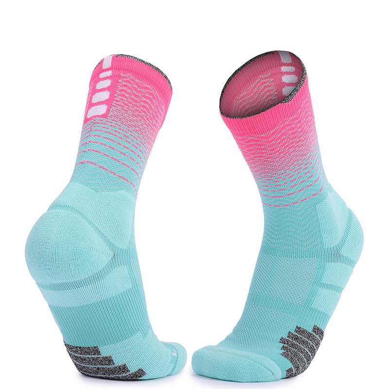 Thick Sweat Absorbing Towel Bottom Breathable Men's Mid Length Socks photo 4