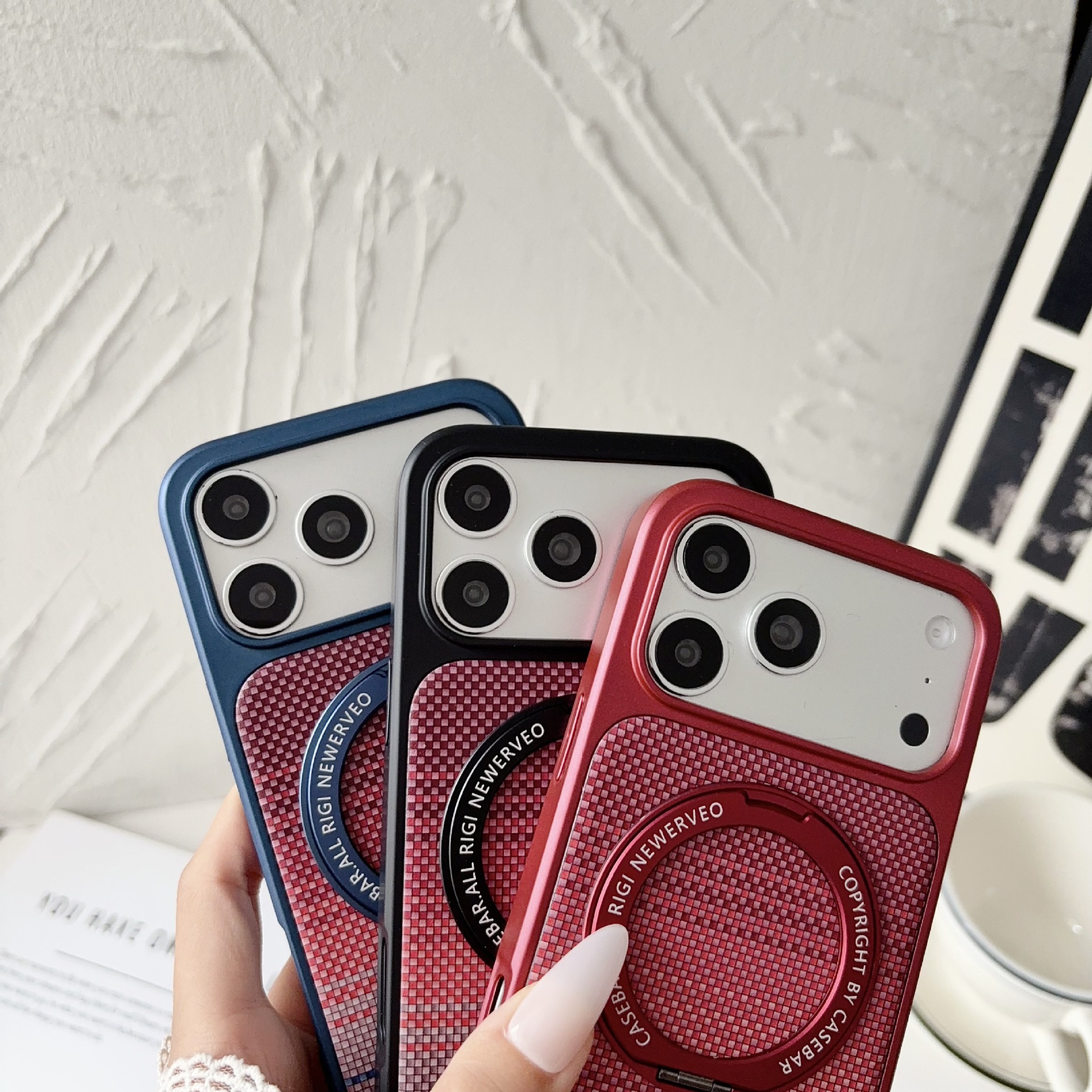 Sunset Magnetic Suction Bracket Drop-Resistant Phone Case photo 6